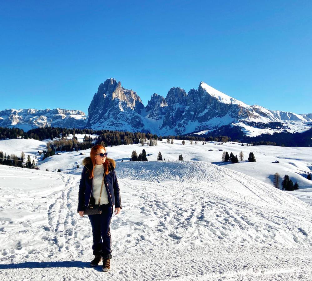 Apartament Cesa Vedla Peaceful Hiking Base In Val Gardena, Dolomites, Beneath Alpe Di Siusi Ortisei Zewnętrze zdjęcie